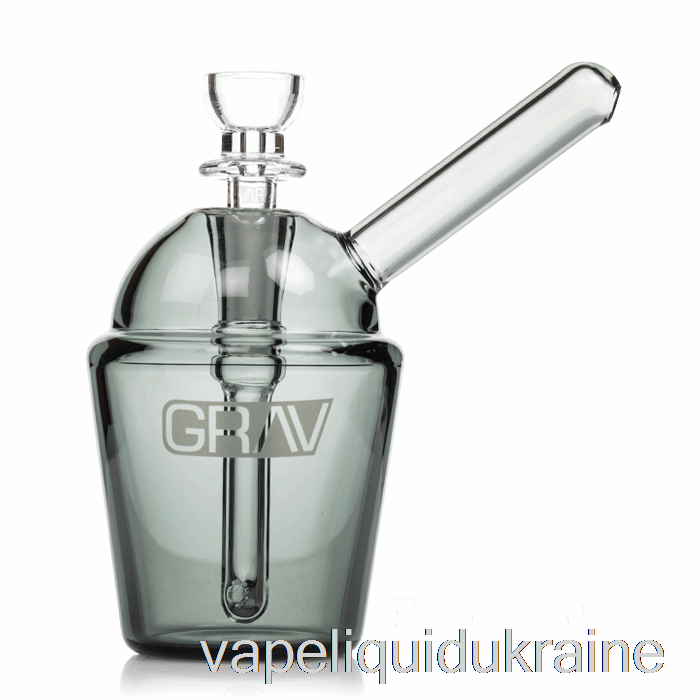 Vape Ukraine GRAV Slush Cup Pocket Bubbler Smoke Grey